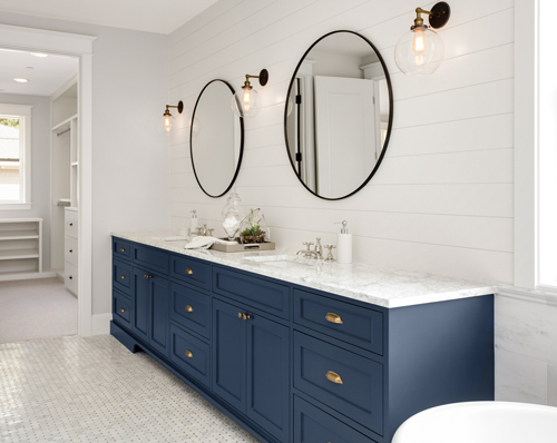 Blissful Blues Bathroom Inspiration