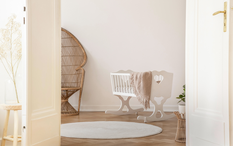 Natural Whites Nursery Inspiration